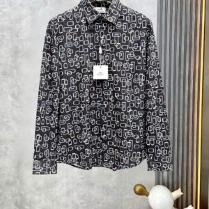 Hermès 2025 Best Selling Men’s Long Sleeve Shirt Premium Collection