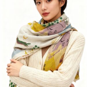 New Arrival 140cm Velvet Square Scarf Double Sided Same Color Premium Elegant Wrap