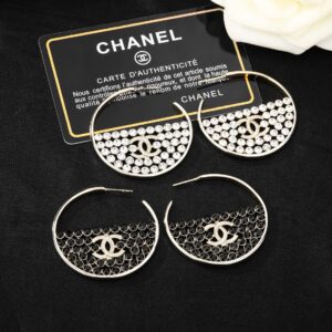 Chanel Inspired Goose Series CC Earrings Premium One to One Luxury Design