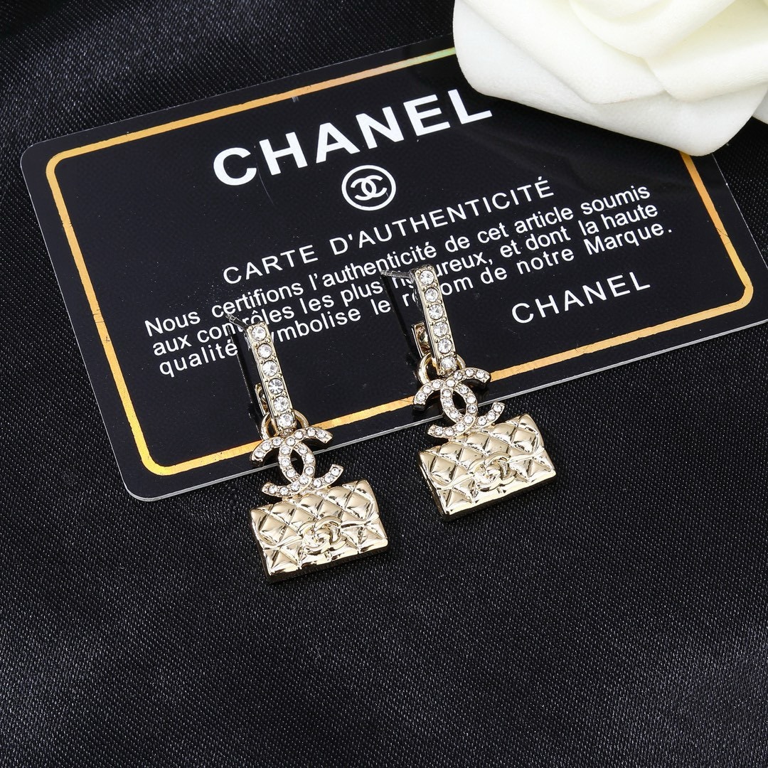 Chanel Goose Series CC Earrings Premium One-to-One Luxury Design