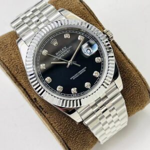 Luxury Datejust-Style Watch for Men – Stainless Steel Automatic Classic Dial Wristwatch
