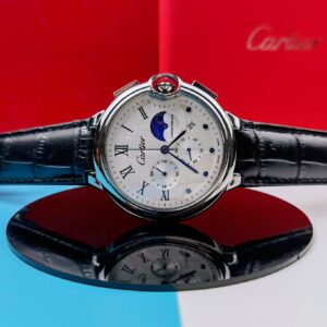 Men’s Luxury Watch Sun, Moon & Stars Dynamic Dial Design