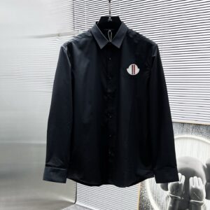 Men’s Long Sleeve Shirt 2026 New Season High-End Masked Mouth Design