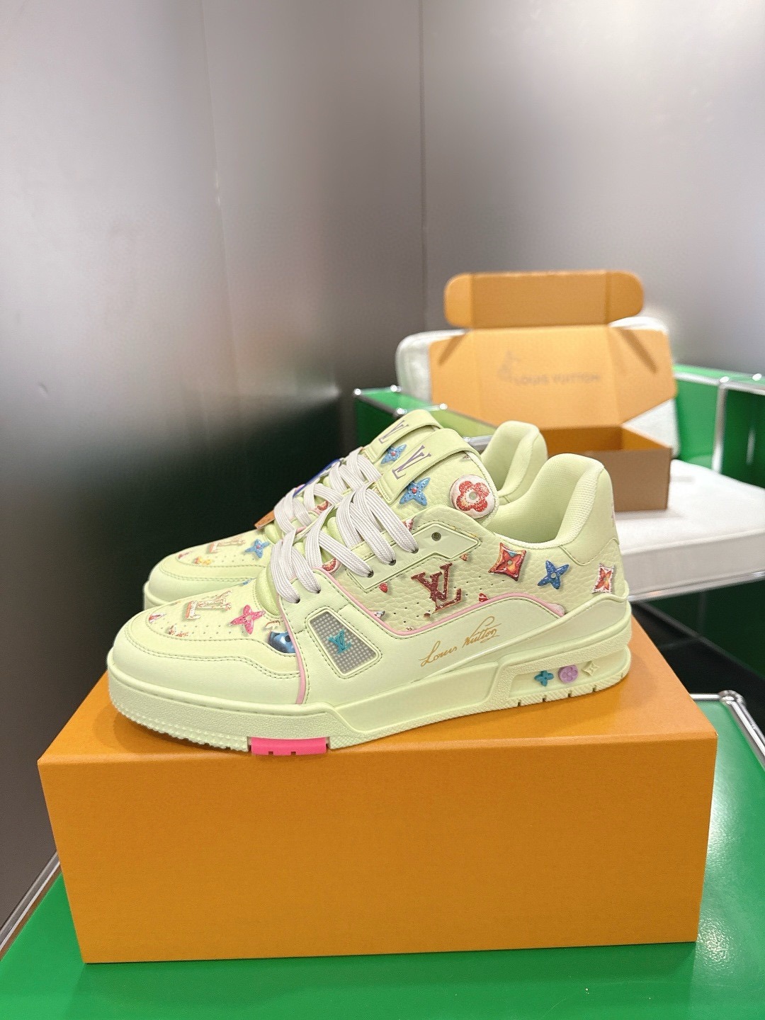 Louis Vuitton TARINE Trainer Sneakers – Retro Basketball Premium Collection