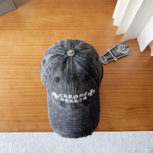 Vintage Distressed Baseball Cap – Korean Style Retro Washed Streetwear Design