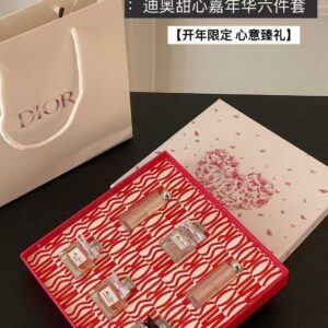 Dior Sweetheart Carnival 6-Piece Gift Set – Perfume & Lipstick Luxury Collection
