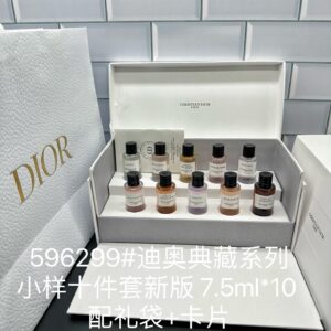 Dior New Collection Perfume Sample Set – 10 Piece Luxury Mini Set (7.5ml Each)