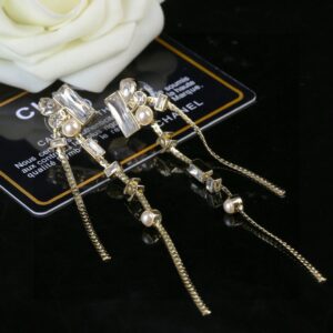Chanel Inspired Elegant Fairy Earrings Delicate Premium Finish ✨
