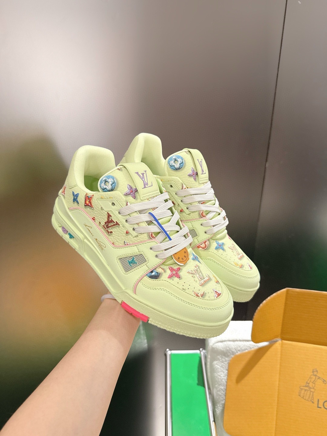Louis Vuitton TARINE Trainer Sneakers – Retro Basketball Premium Collection - Image 9