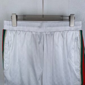 Gucci Jacquard Casual Beach Shorts with Web Stripe Detail