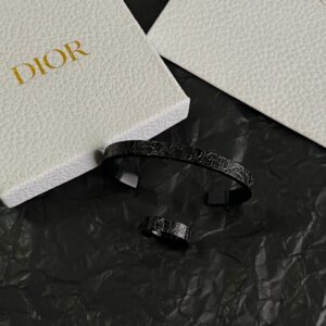 Dior-Inspired Vintage Brass Ring Elegant Sweet Luxury Band (Sizes 6–9)