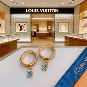 Louis Vuitton LV Premium Ring High-Quality Monogram Design | Luxury Statement Jewelry (New Model)