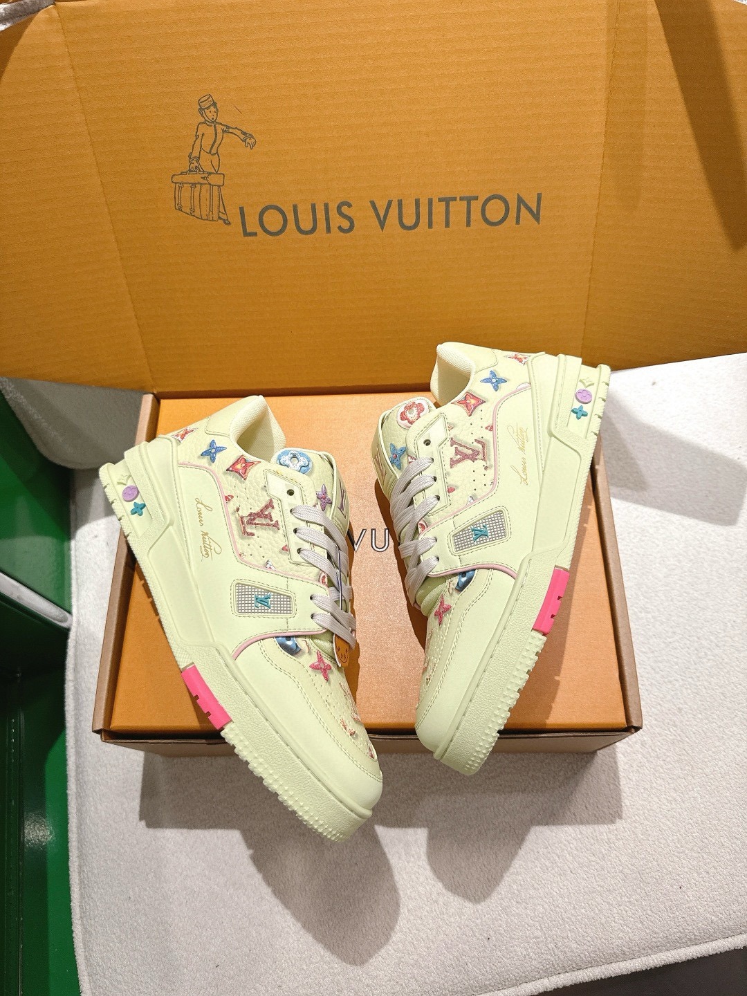 Louis Vuitton TARINE Trainer Sneakers – Retro Basketball Premium Collection - Image 2