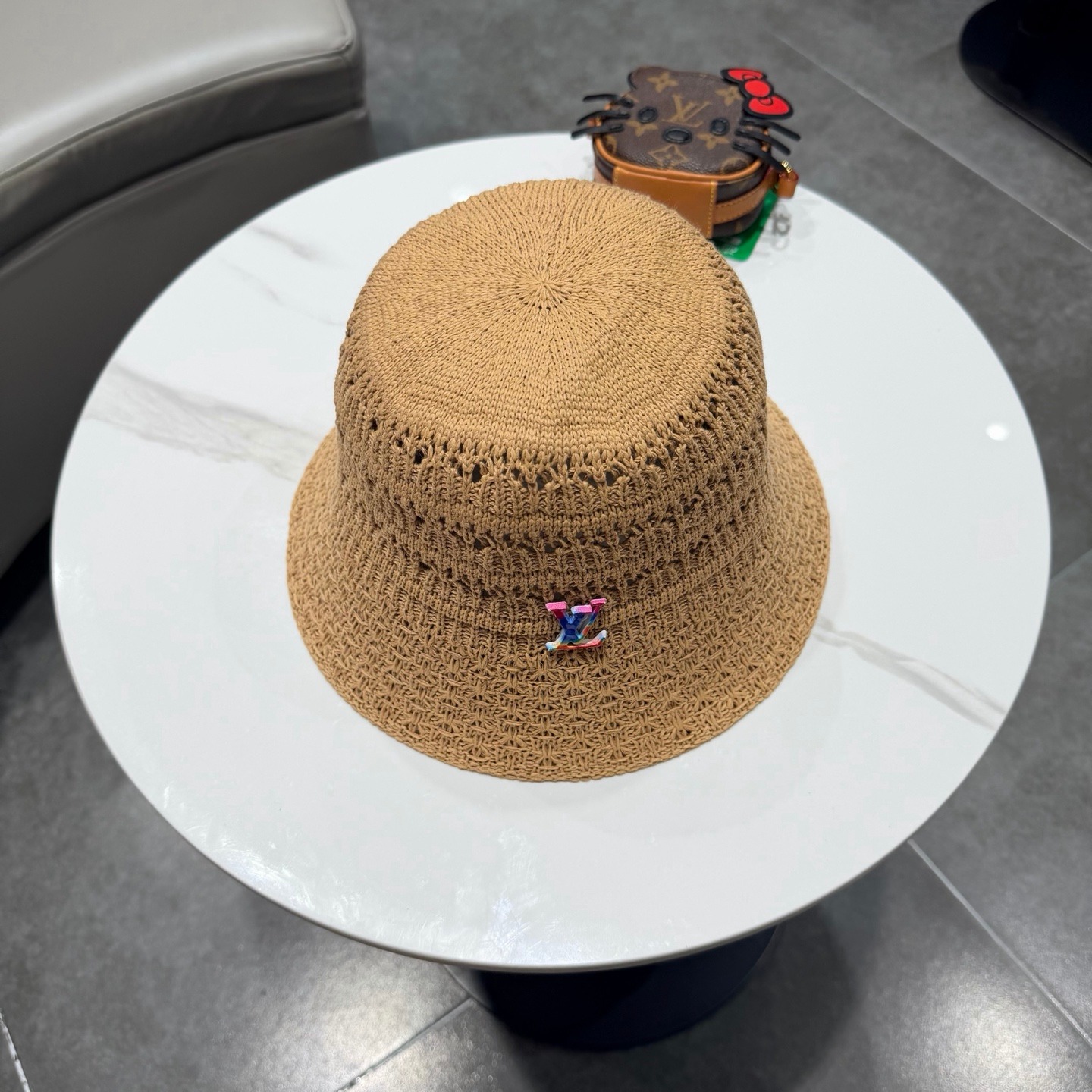 Luxury Solid Color Hollow-Out Fisherman Hat for Women – 2026 Spring/Summer Travel Sun Protection Face-Shaping Bucket Hat - Image 7