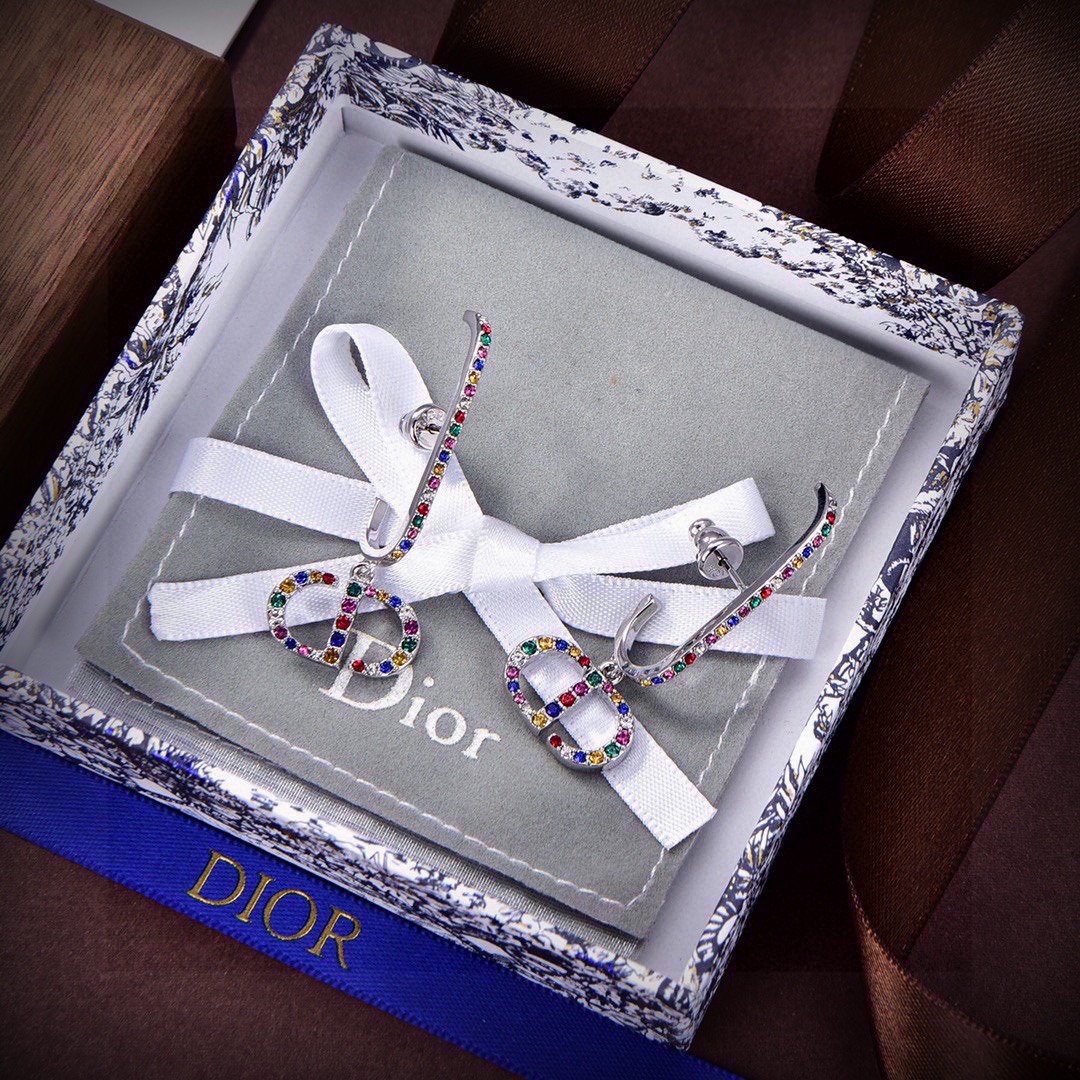 Dior Inspired Bee Earrings Metallic Trendy Summer Statement Design