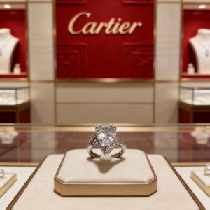 Cartier-Style V Gold Ring Premium Finish & Impeccable Detail