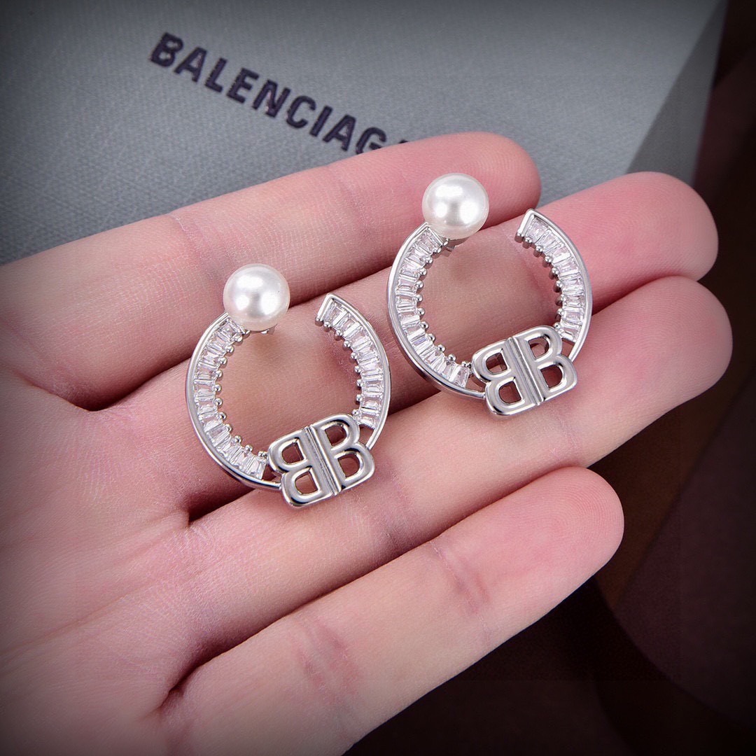 Balenciaga Inspired Gold Earrings 18K Electroplated Avant Garde Design - Image 5