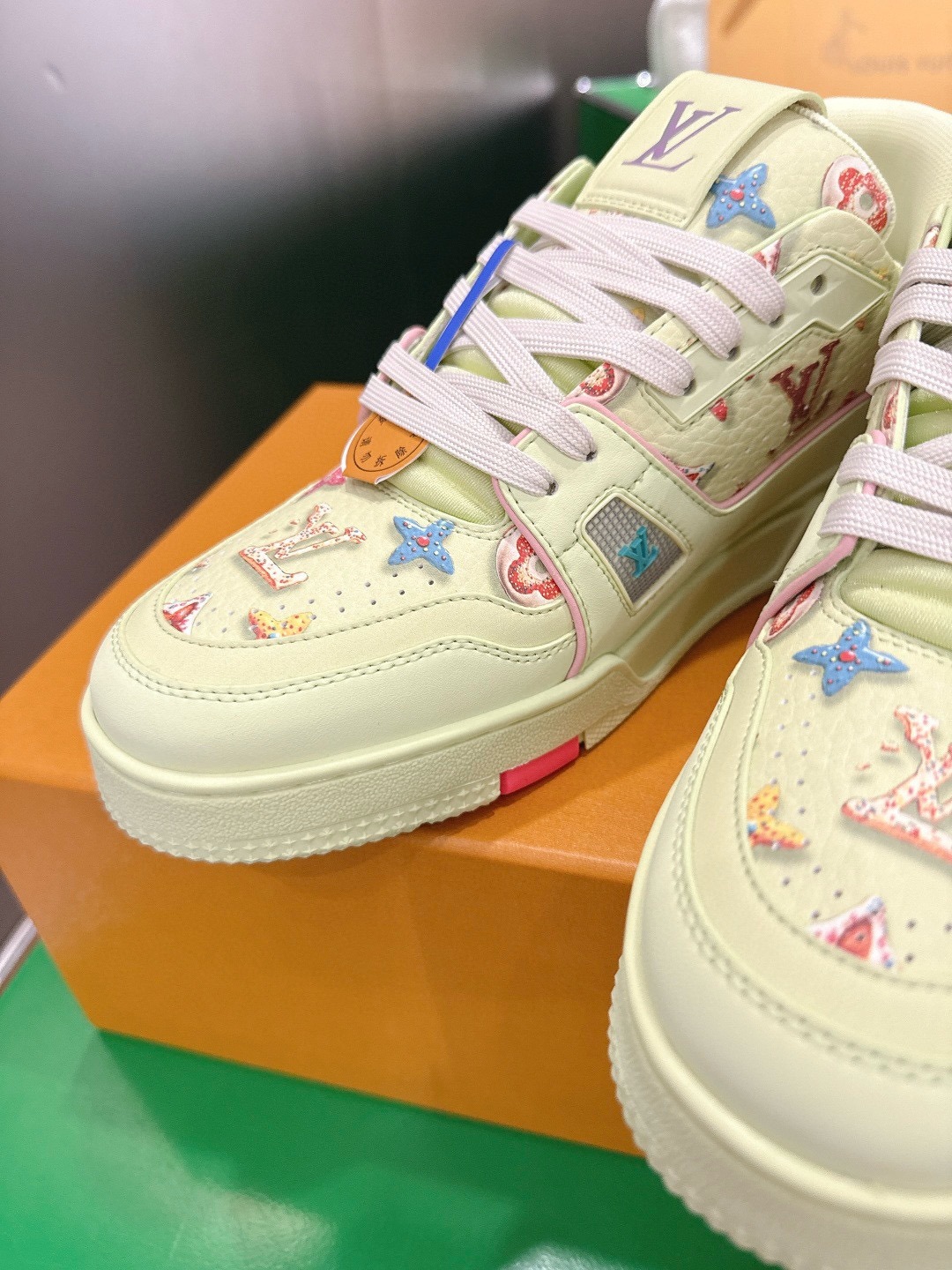 Louis Vuitton TARINE Trainer Sneakers – Retro Basketball Premium Collection - Image 6