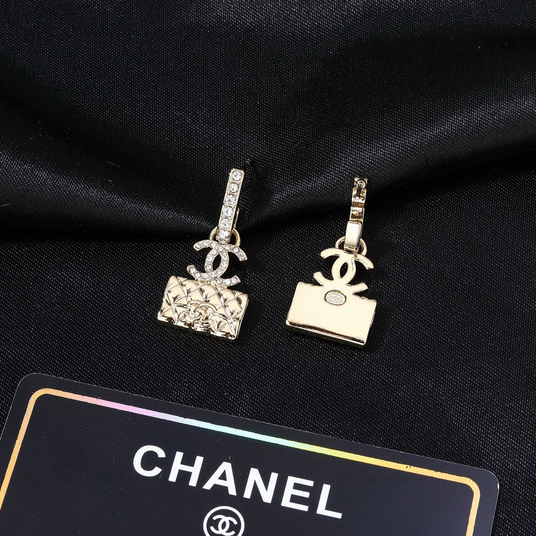 Chanel Goose Series CC Earrings Premium One-to-One Luxury Design - Image 3