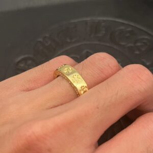 CHROME HEARTS High-Quality 22K Forever Ring Sizes: 6-11