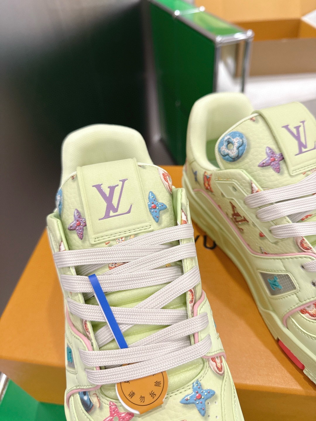 Louis Vuitton TARINE Trainer Sneakers – Retro Basketball Premium Collection - Image 4