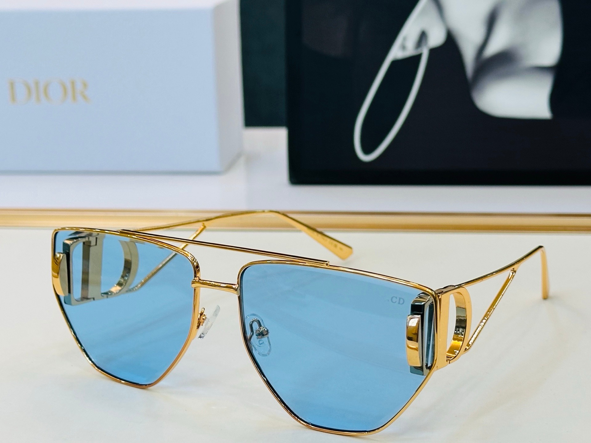 Luxury Oversized Sunglasses – Spring/Summer UV Protection Fashion Eyewear (Size 64) - Image 5