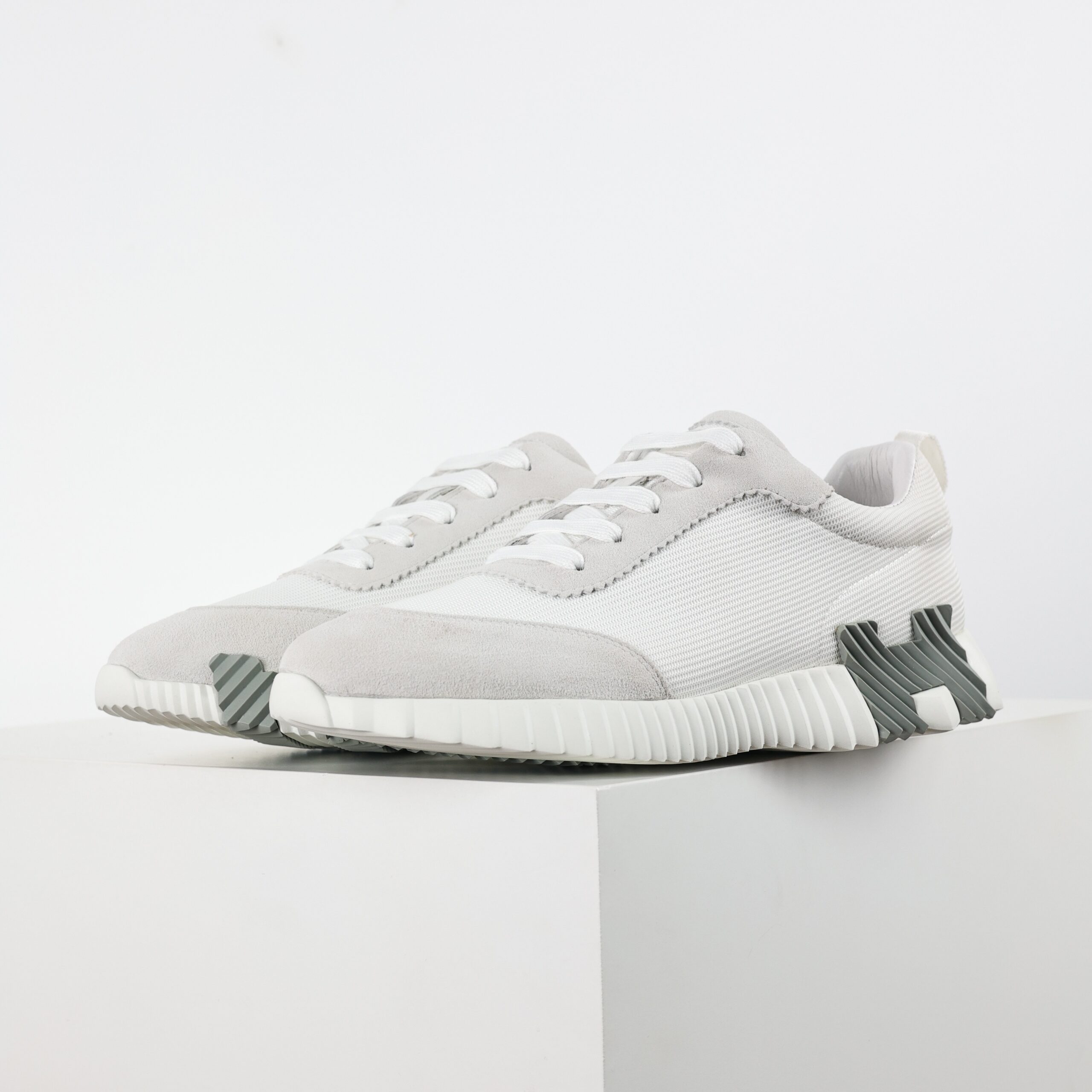 Hermes Bouncing Low-Top Casual Sneakers Updated Pattern Premium Edition