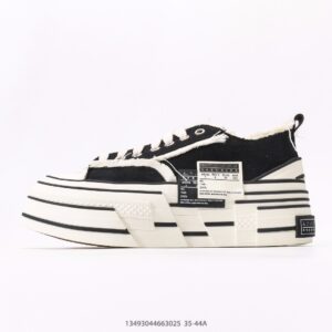 xVESSEL G.O.P High Paisley Deconstructed Thick Sole Cork High-Top Sneakers