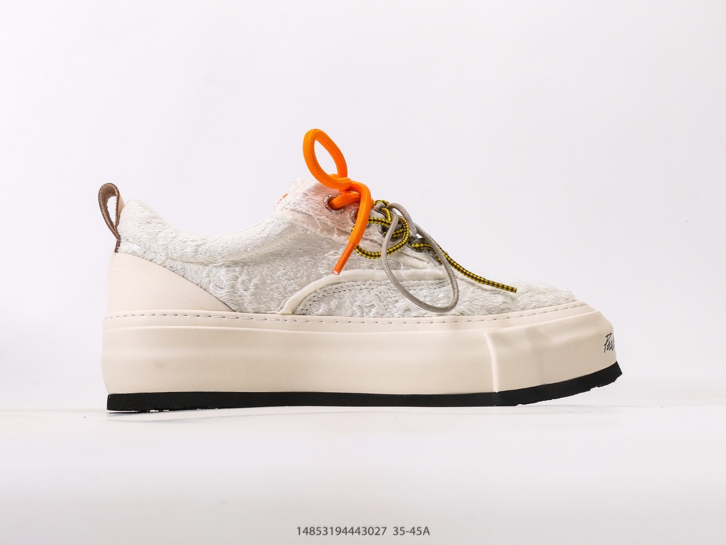 VESSEL x Wu Jianhao Snowflake Thick Sole Board Sneakers Collaboration - Image 4