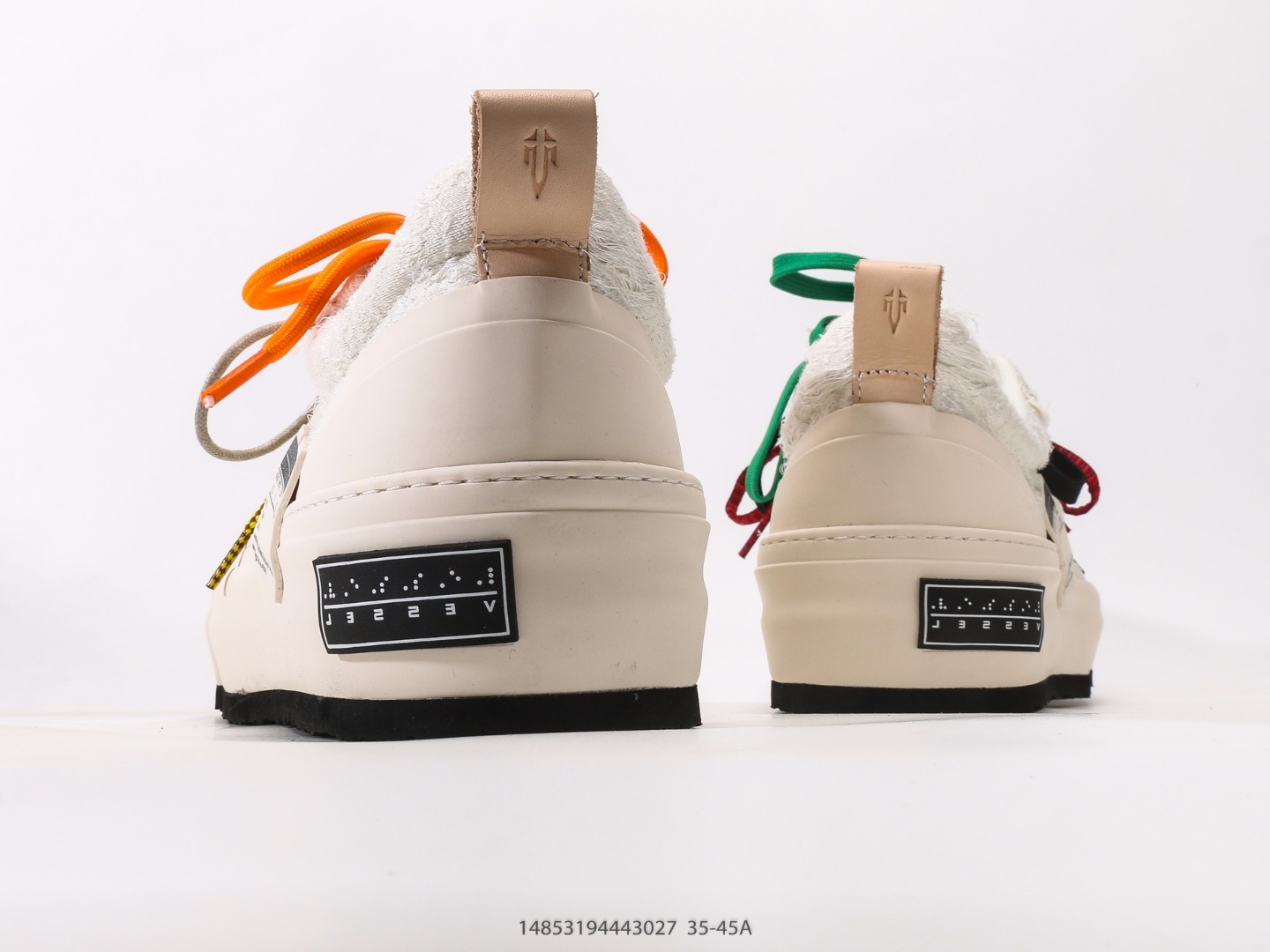 VESSEL x Wu Jianhao Snowflake Thick Sole Board Sneakers Collaboration - Image 5