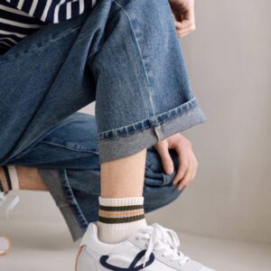 Loewe Color Block White Sneakers Hidden Height Increase Edition