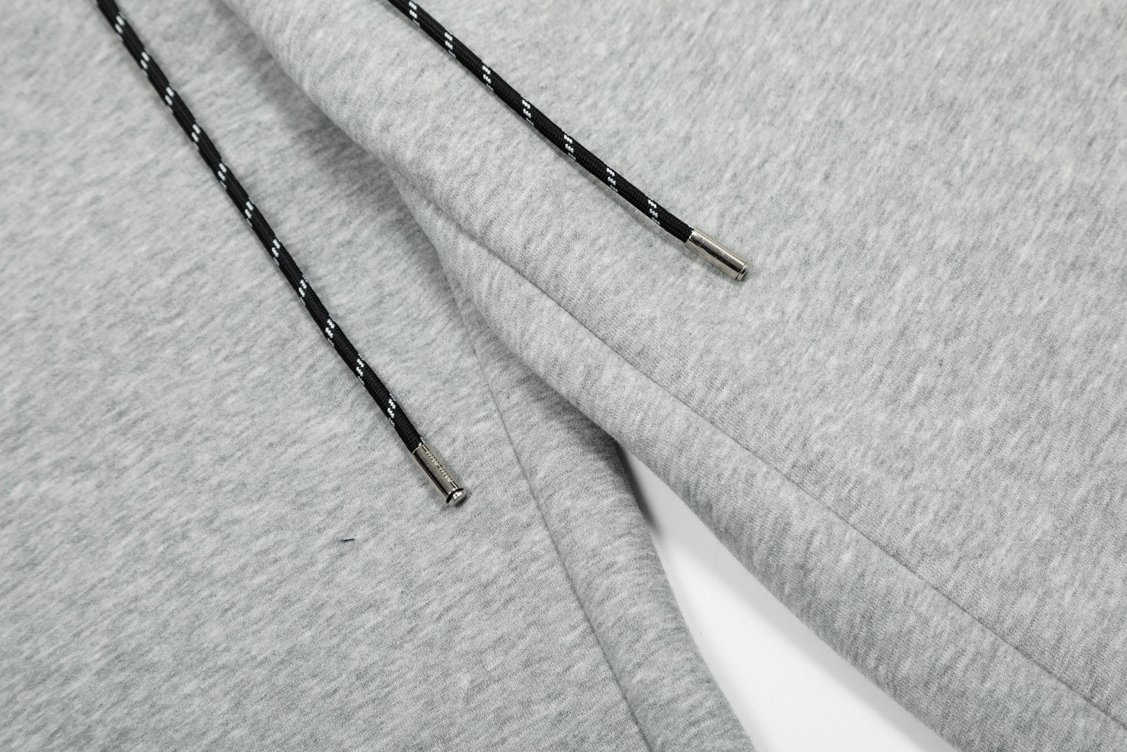 Miu Miu Style M5810 Four Season Loop Cotton Sweatpants Fake Two Piece Waist Premium Drawstring Trousers - Image 2