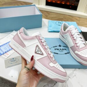 PRADA 2023 Couple Edition Premium Cowhide Leather Sneakers Top Version Luxury Shoes