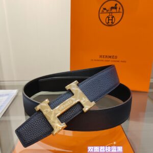 Hermès Men's Reversible Leather Belt 38mm
