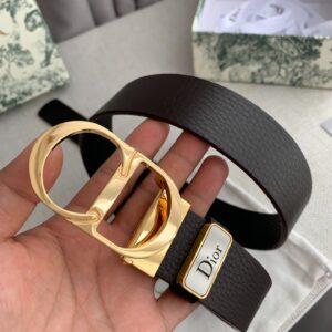 DIOR Original P150 Hook Buckle Leather Belt