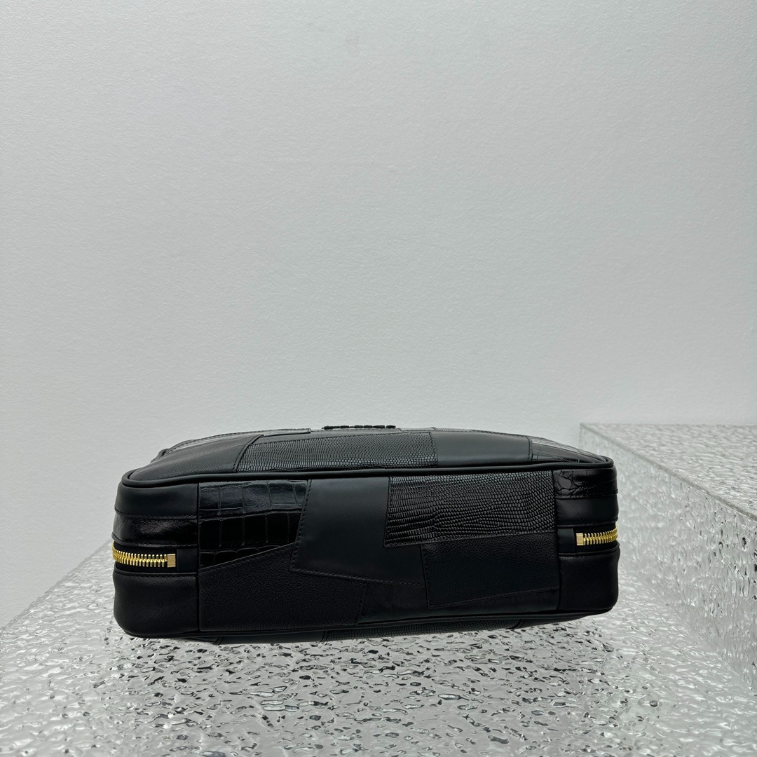 MIUI 24SS Spring/Summer Limited Edition Briefcase Black Patchwork Edition - Image 2