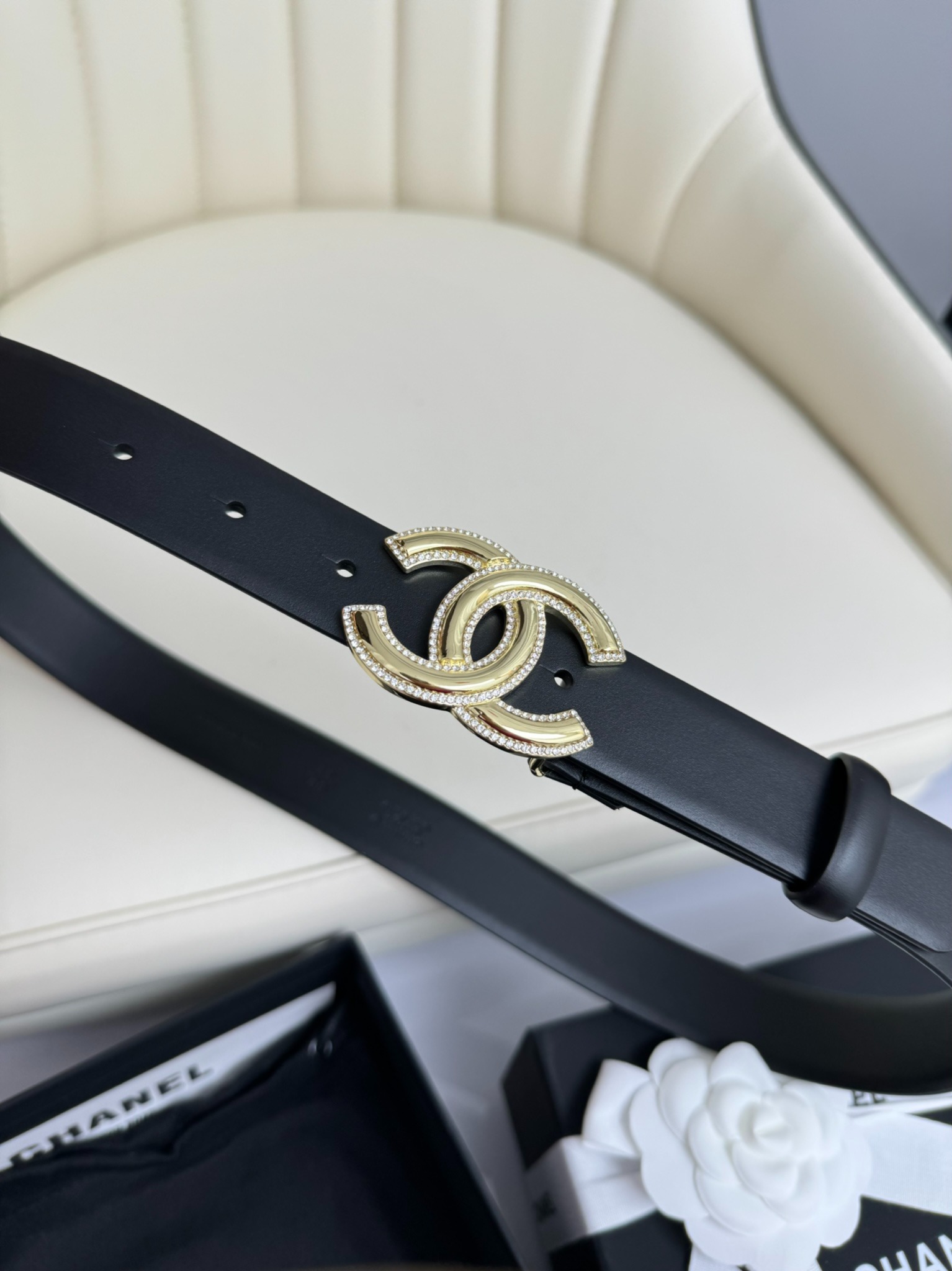 P150 Chanel, original precision electroplated buckle, original leather, - Image 5