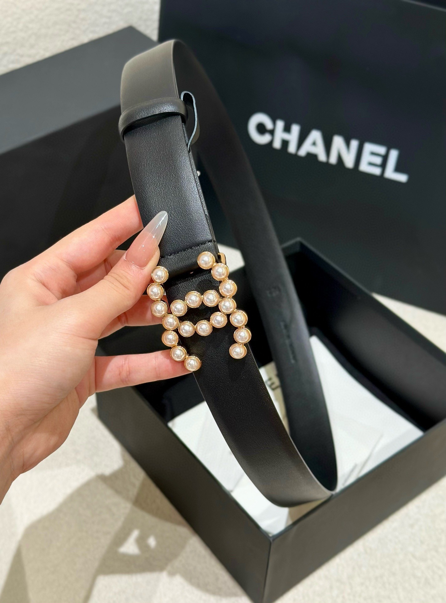 Chanel Classic Double C Belt Elegant Spring Edition - Image 3