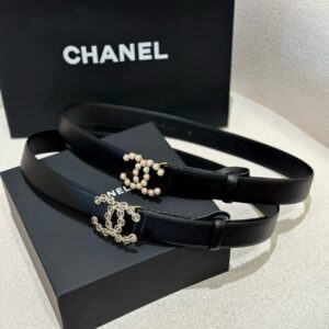 Chanel Collection Luxury Leather Belt