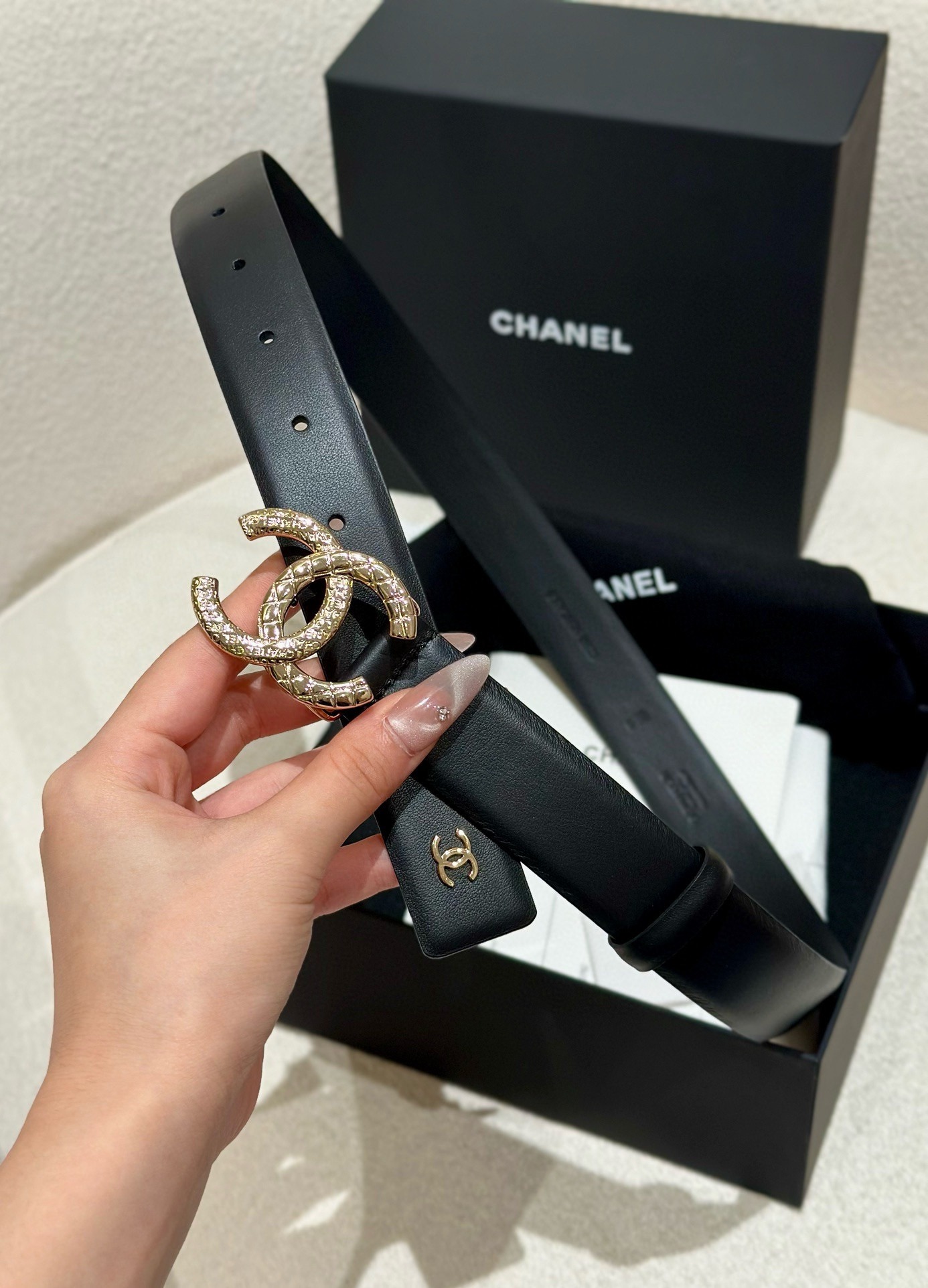 Chanel Classic Double C Belt Spring Elegance Edition