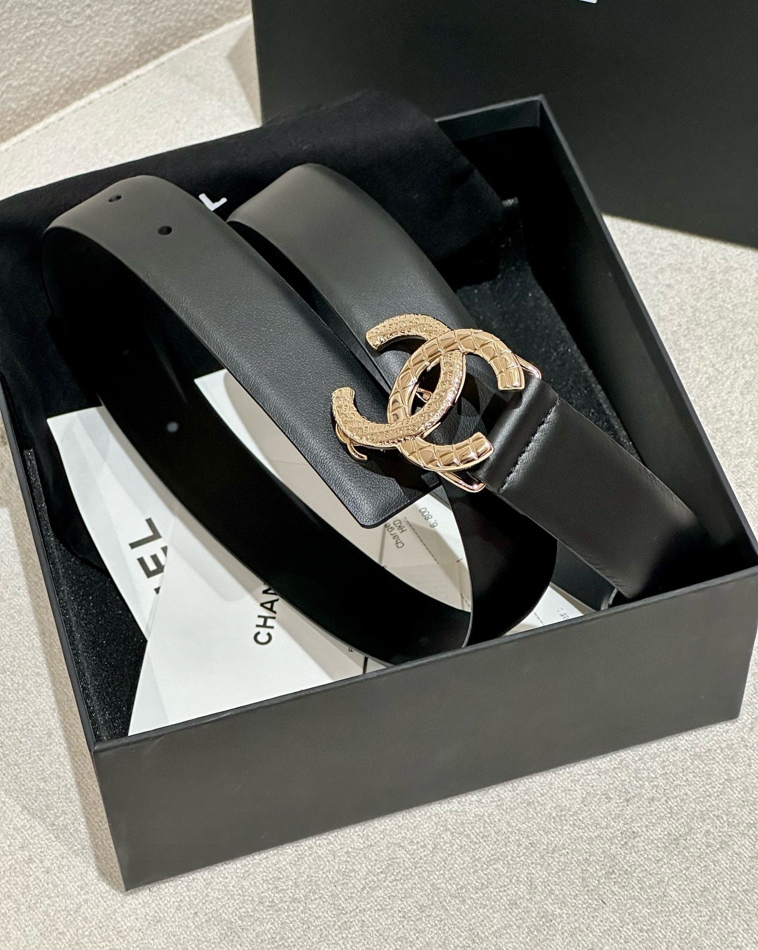Chanel Classic Double C Belt Spring Elegance Edition - Image 5