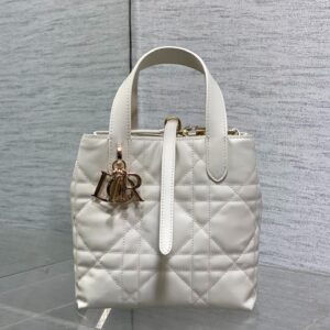 Toujours Vertical Series Small Handbag White Edition