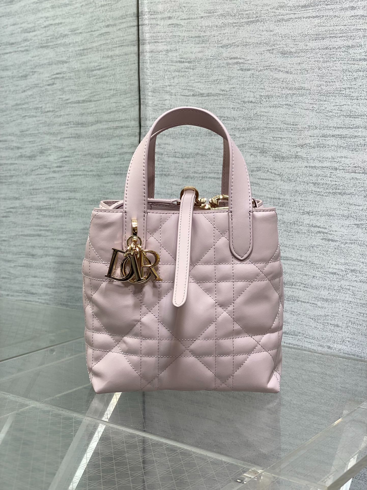 Toujours Vertical Series Small Handbag Sweet Pink Edition