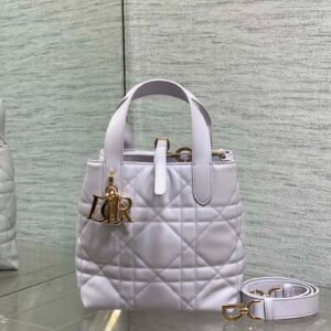 Toujours Vertical Series Small Handbag Taro Purple Macaron Edition
