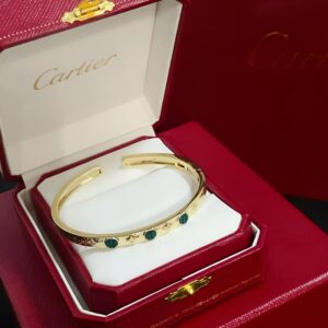 Cartier Diamond-Set Bracelet V Gold Luxury Jewelry